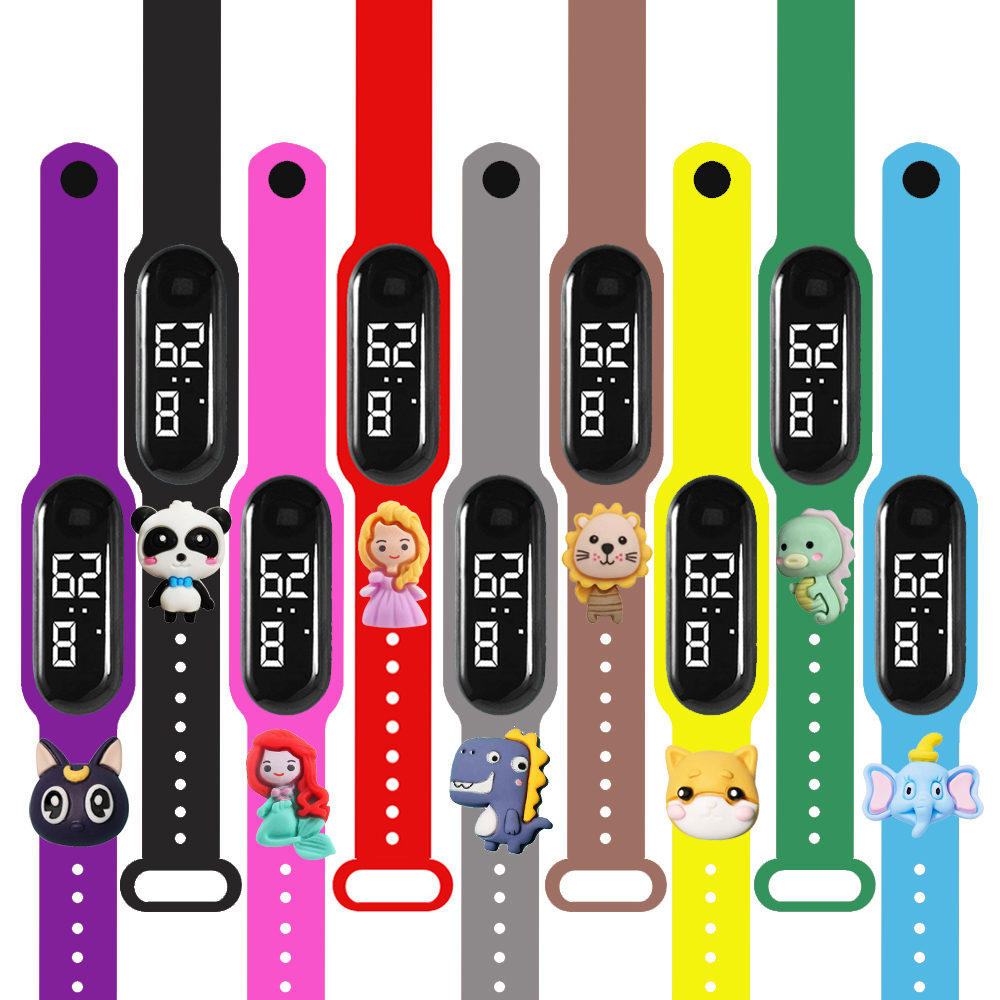 Smartwatch Digital Watches For Kid Girl - Jam Tangan Pintar Multi-warna Untuk Anak