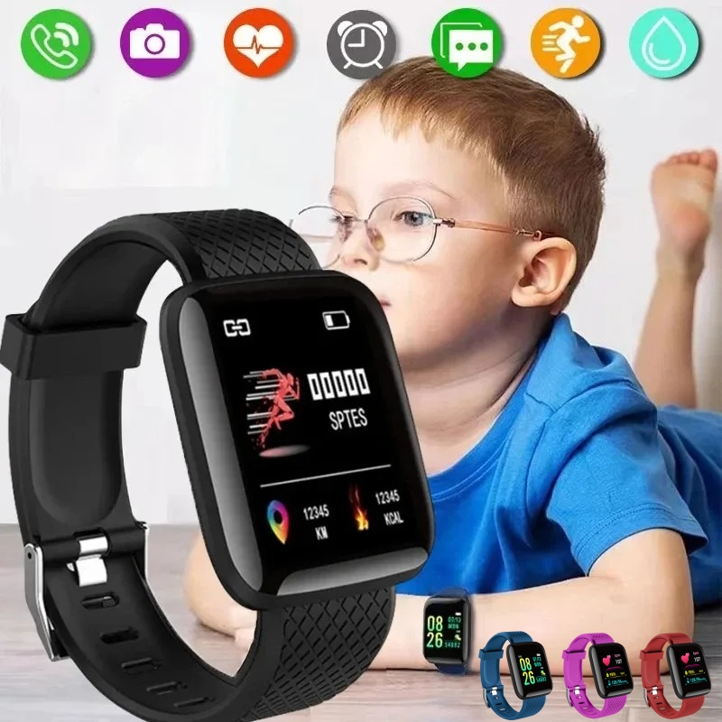 Smartwatch Digital Watches For Kid Girl - Jam tangan pintar LED anak-anak, jam