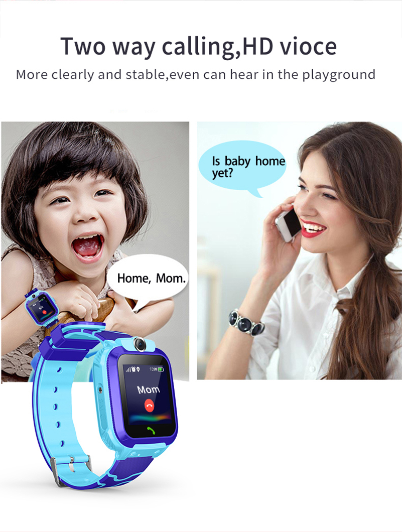 Smartwatch Watches For Kids With Gps - Jam Tangan Pintar Tahan Air 2026