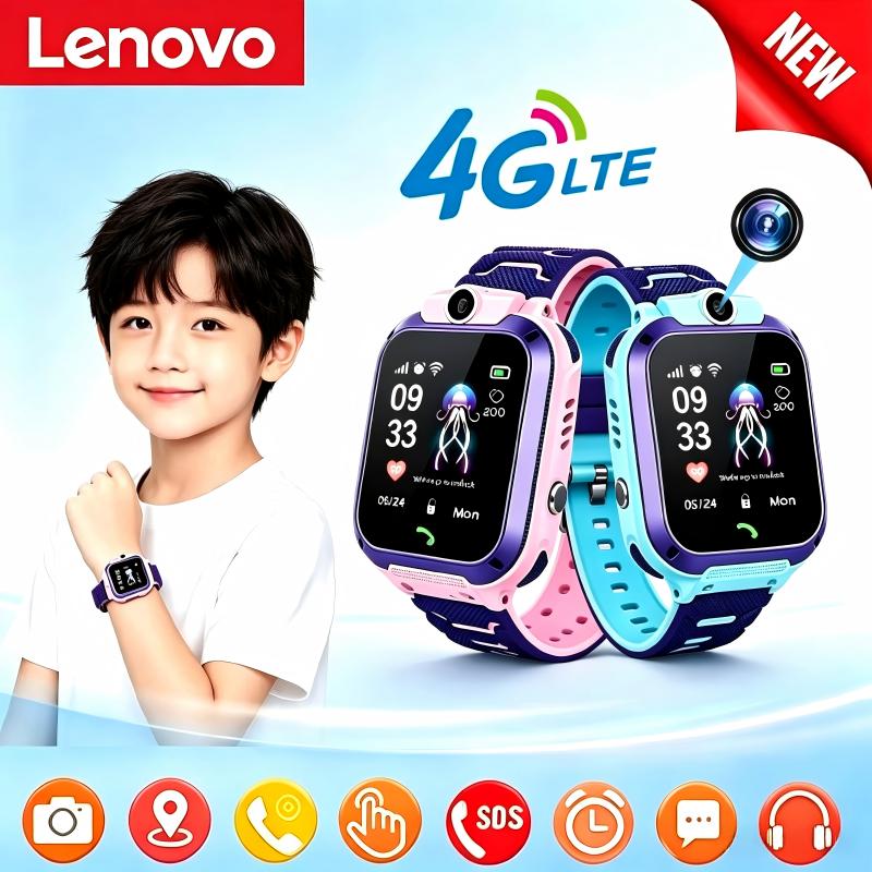 Smartwatch Watches For Kids With Gps - Jam Tangan Pintar Tahan Air Lenovo