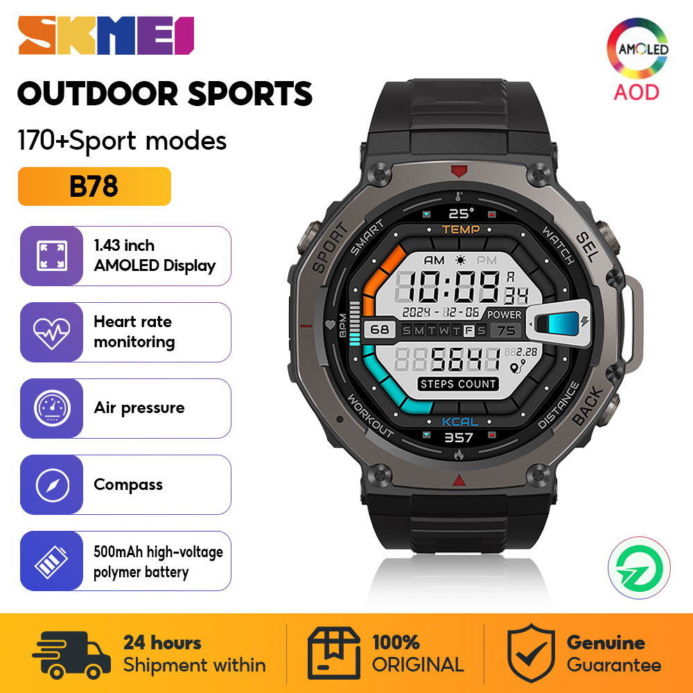 Smartwatch Watches Price - SKMEI Jam Tangan Pintar Olahraga Luar