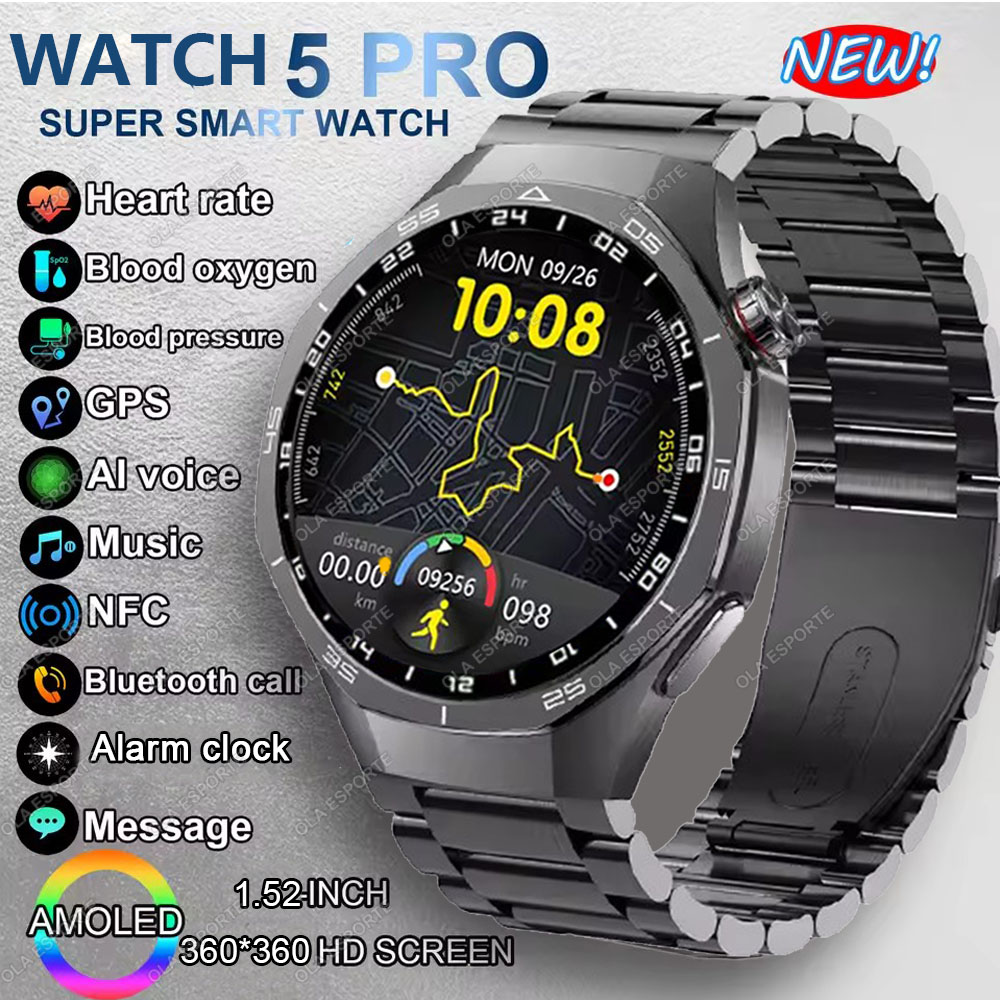 Smartwatch Watches For Women With Gps - Jam Tangan Pintar Baru Watch 5