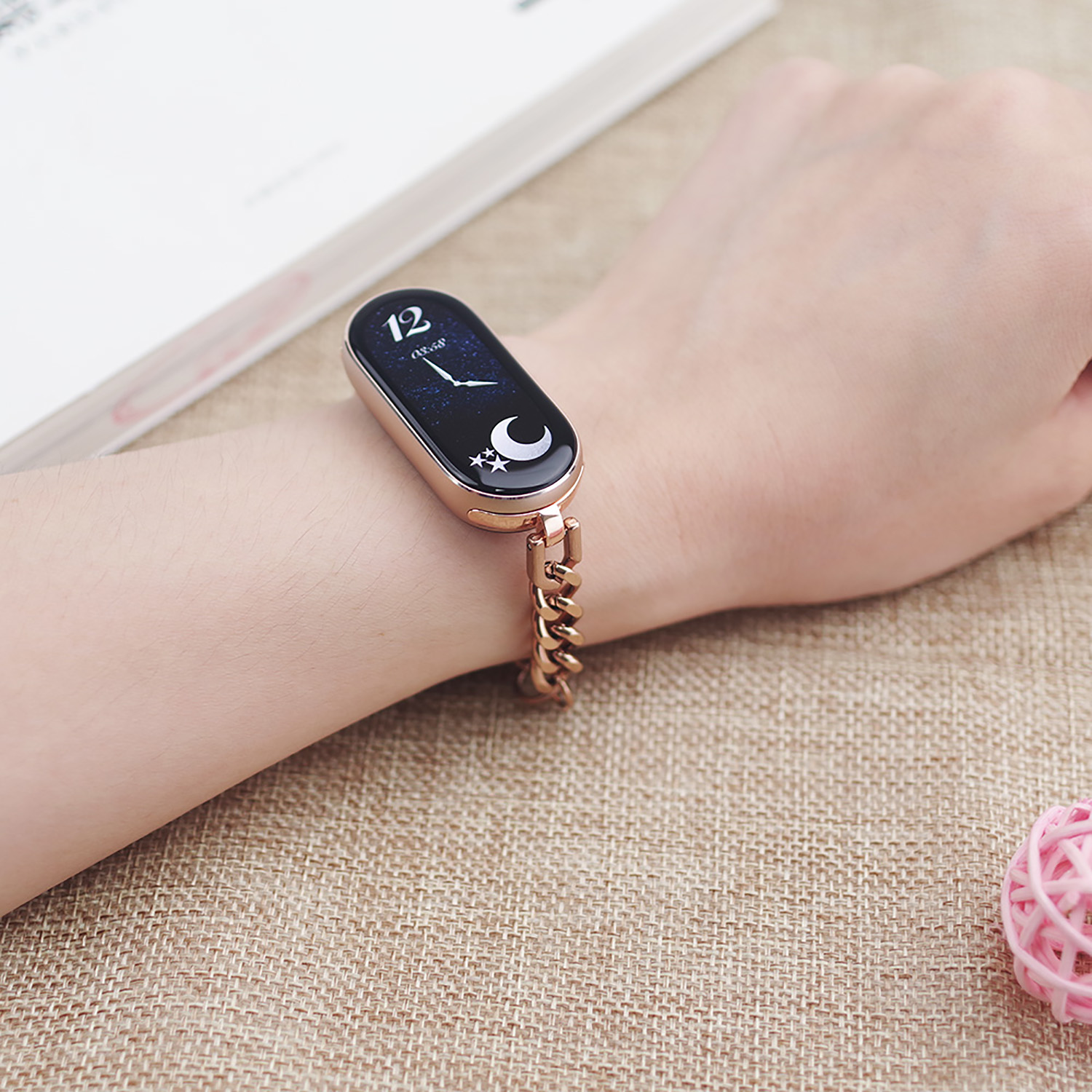 Watches Ladies Smartwatch - Tali Rantai untuk Mi Band 11,