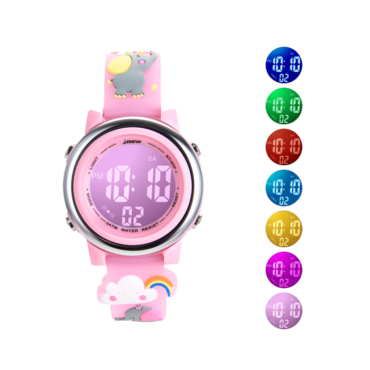 Smartwatch Digital Watches For Kid Girl - Utthai H120 jam tangan olahraga anak-anak,