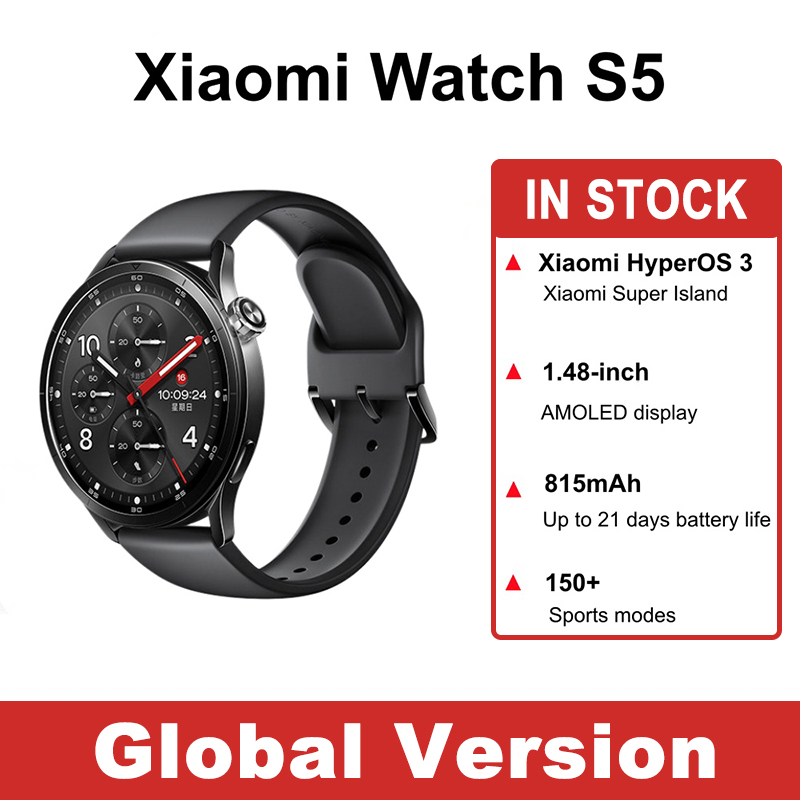 Timex Watches Smartwatch - Versi Global Xiaomi Watch S5 Smartwatch