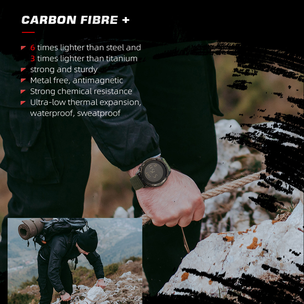 Jam Tangan Digital Pria Jam Ta - Altimeter Compass Watch ulasan dan harga