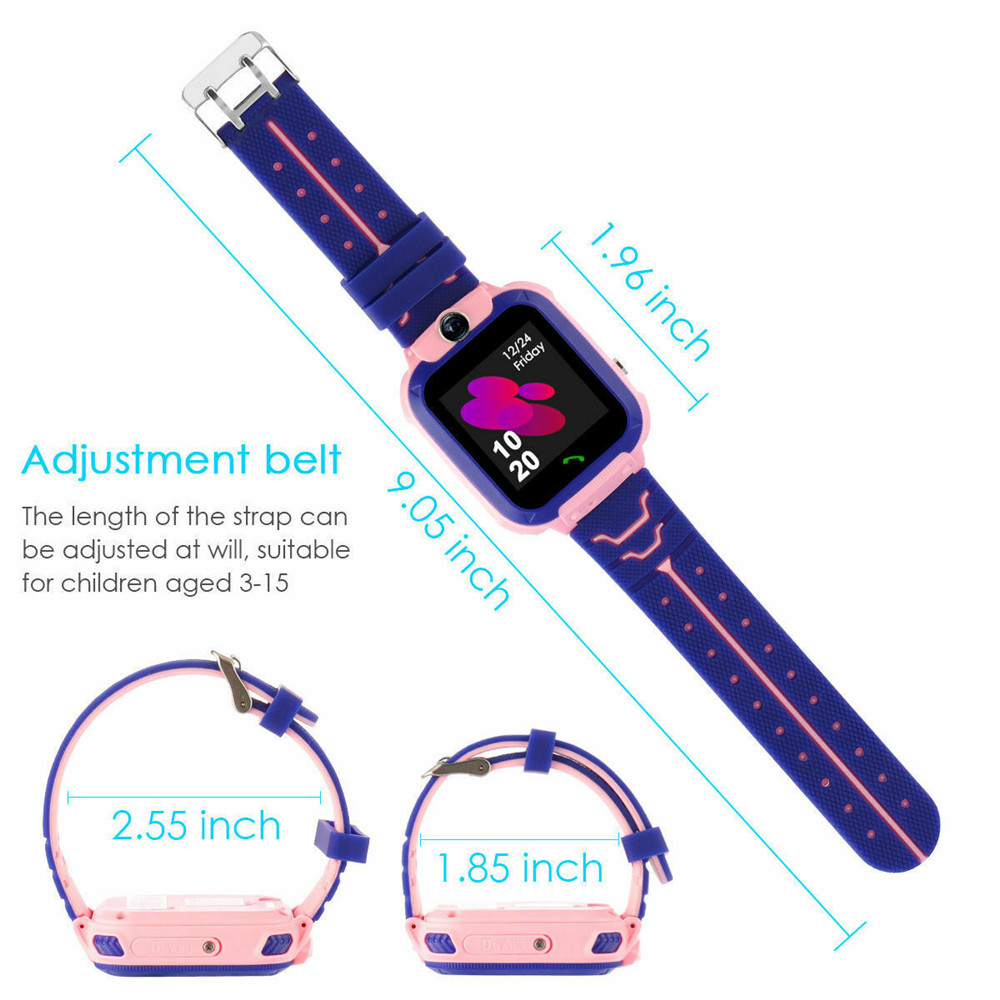 Jam tangan pintar anak, 2G pan - Smartwatch Digital Watches For Kid Girl ulasan dan harga