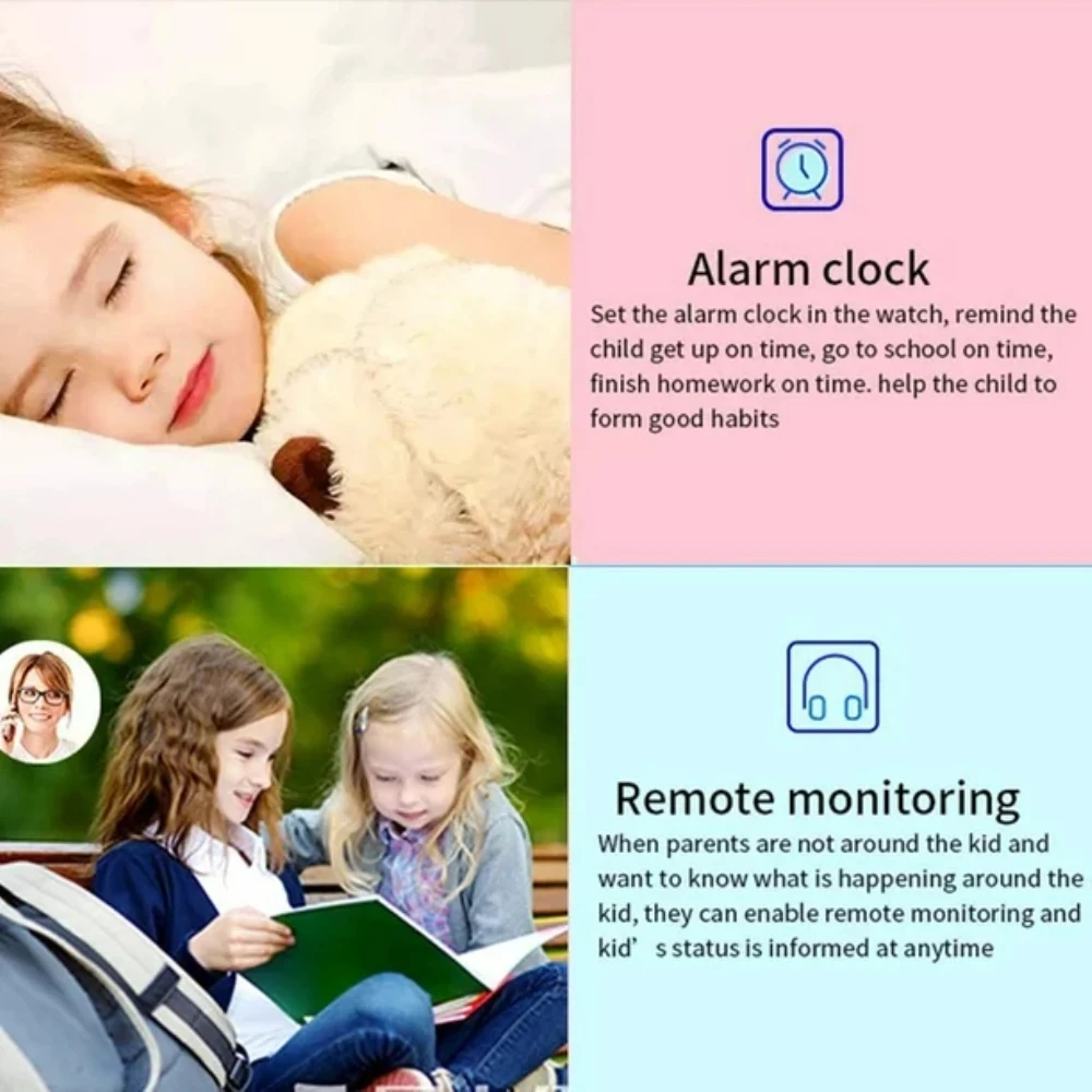 Jam Tangan Pintar Anak VIVO GP - Smartwatch Watches For Kids With Gps ulasan dan harga