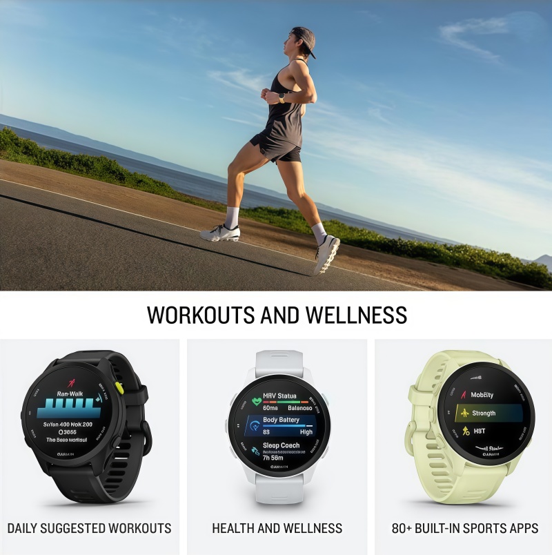Garmin Forerunner 70 GPS Daya  - Timex Watches Smartwatch ulasan dan harga