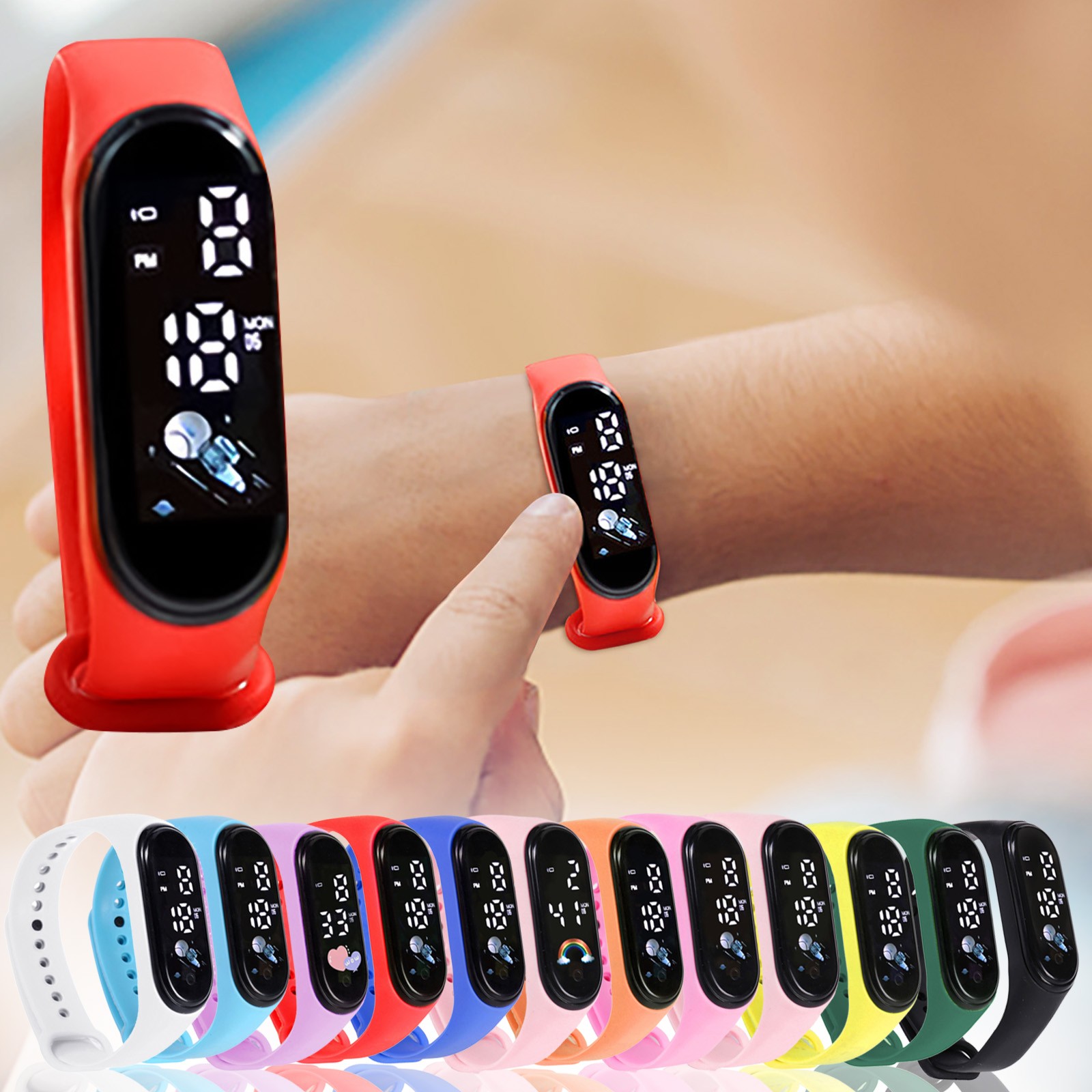 Jam tangan pintar anak laki-la - Smartwatch Digital Watches For Kid Girl ulasan dan harga
