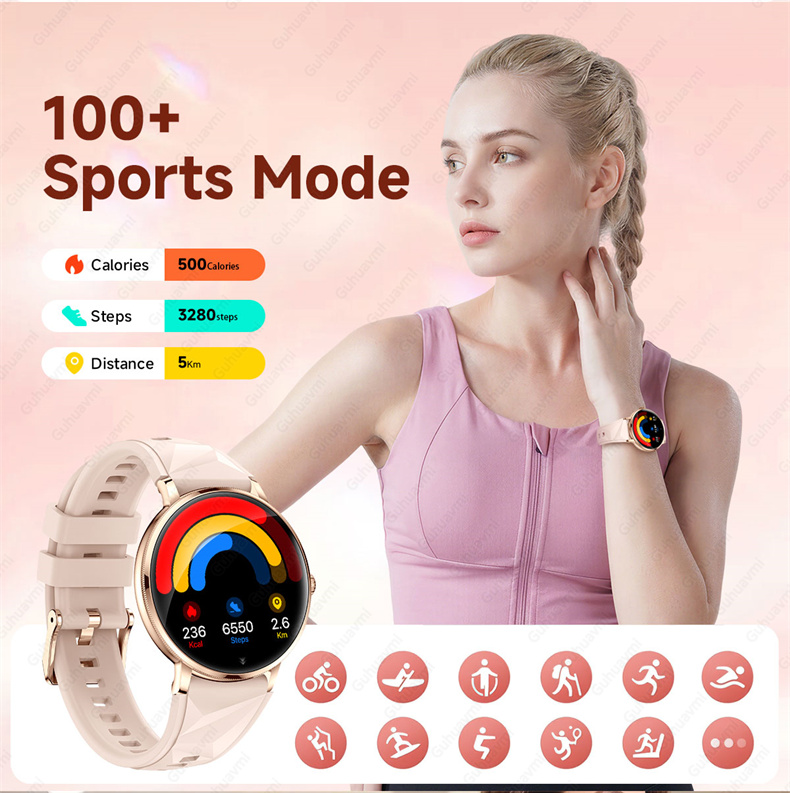 Jam Tangan Pintar Wanita Model - Watches Ladies Smartwatch ulasan dan harga