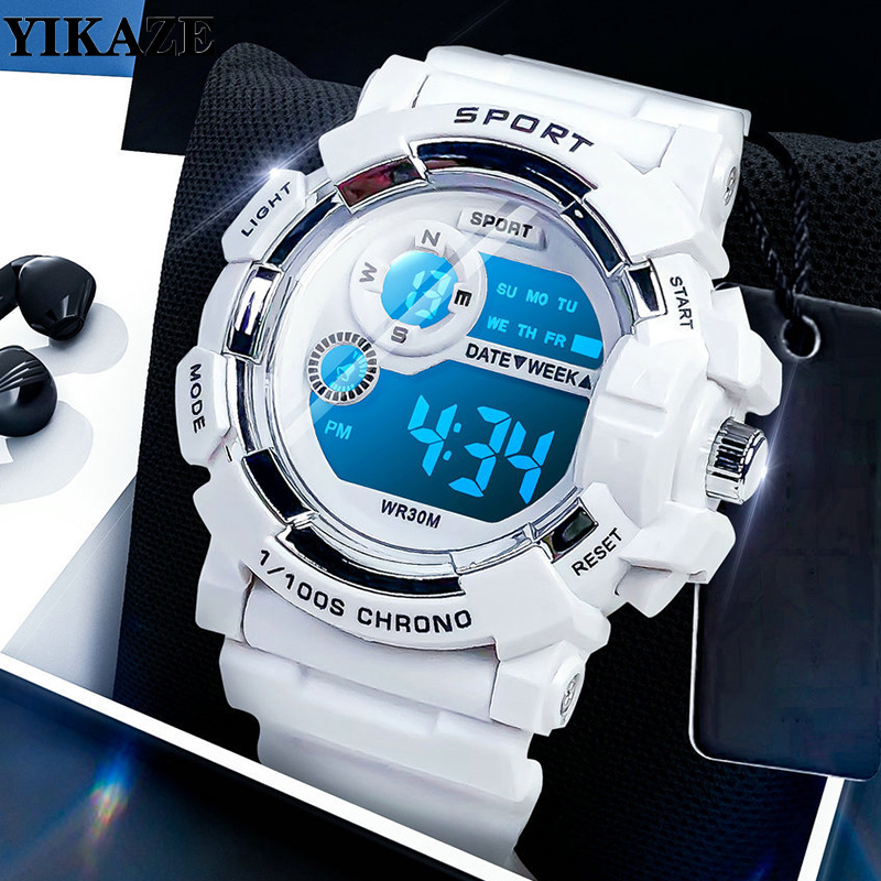 YIKAZE jam tangan Alarm anak,  - Smartwatch Digital Watches For Kid Girl ulasan dan harga