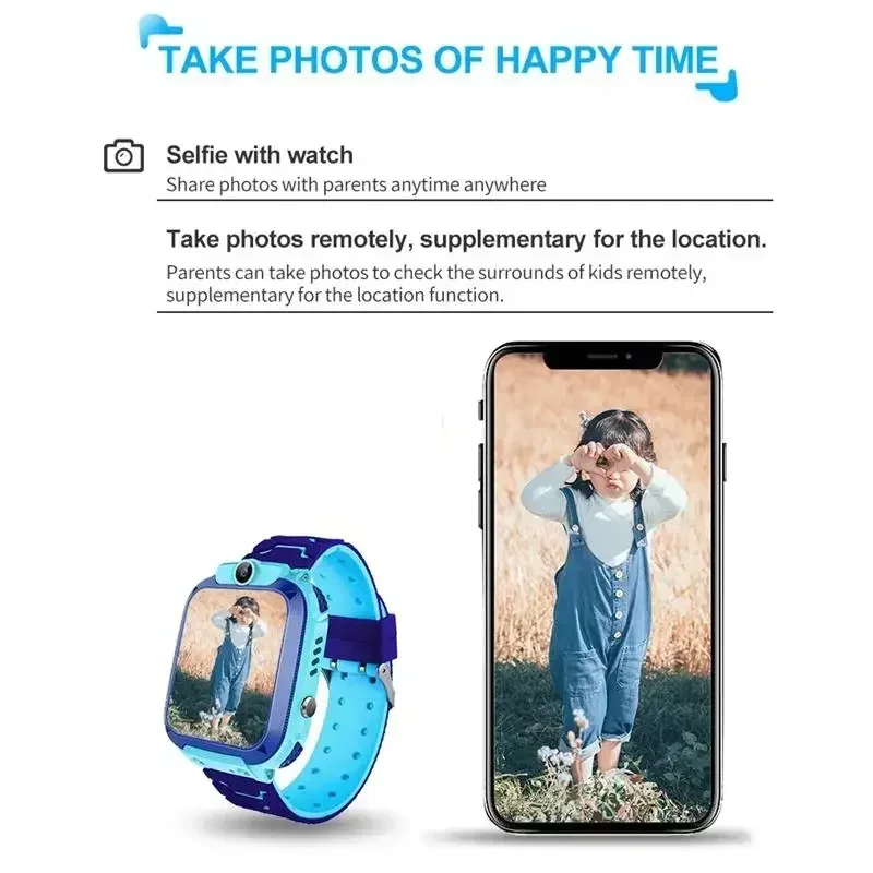 Jam Tangan Pintar Tahan Air Le - Smartwatch Watches For Kids With Gps ulasan dan harga