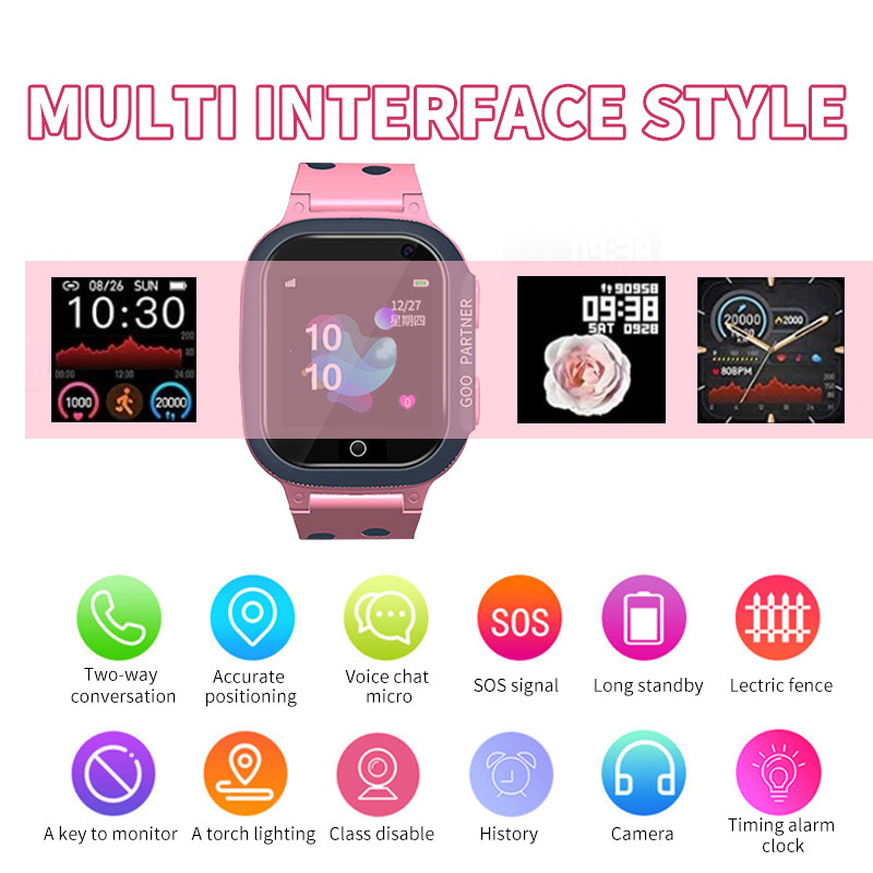 Jam Tangan Pintar Anak Jam Tan - Smartwatch Watches For Kids ulasan dan harga