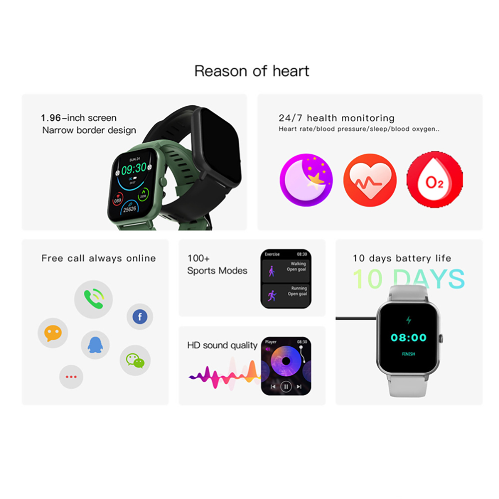 Jam tangan pintar wanita pangg - Watches Ladies Smartwatch ulasan dan harga
