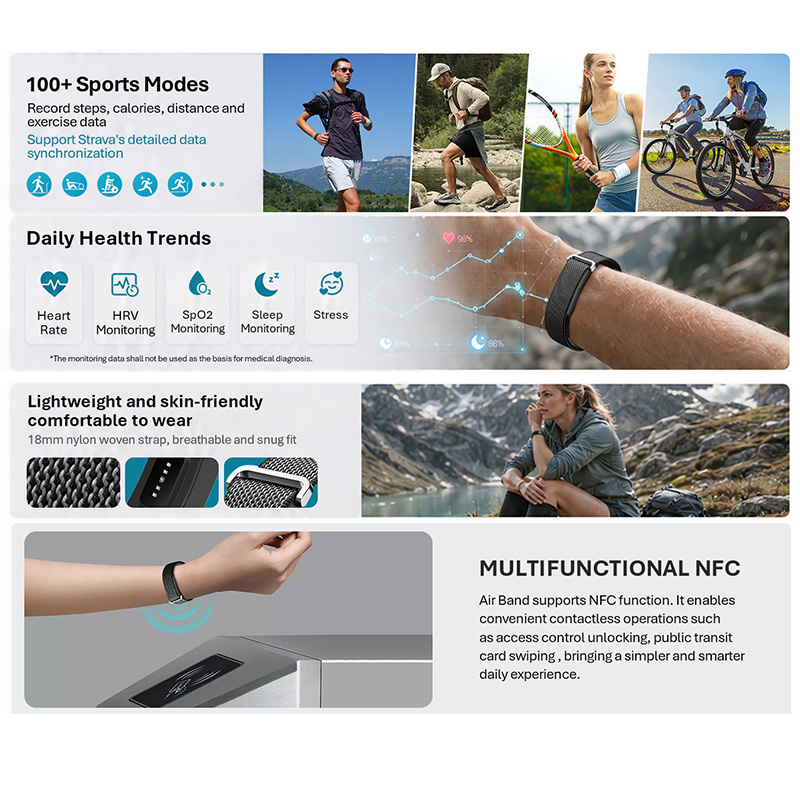 Gelang Pintar VALDUS Air Band  - Smartwatch Watches Price ulasan dan harga
