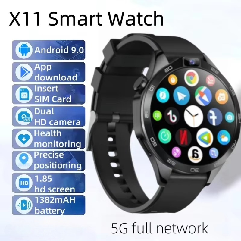 Jam Tangan Pintar Pria X11 4G  - Smartwatch Watches For Women With Gps ulasan dan harga