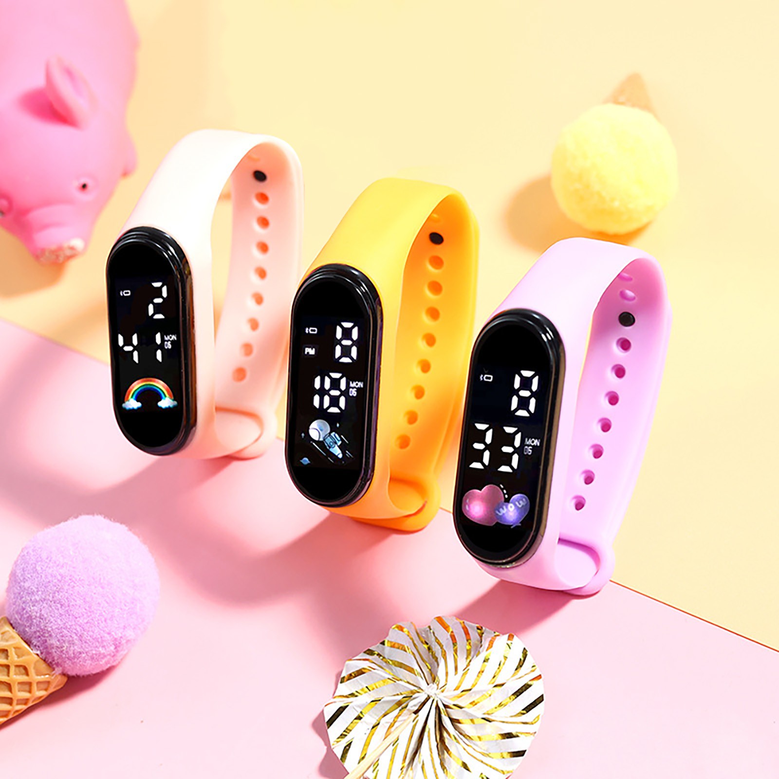 Jam tangan pintar anak laki-la - Smartwatch Digital Watches For Kid Girl ulasan dan harga