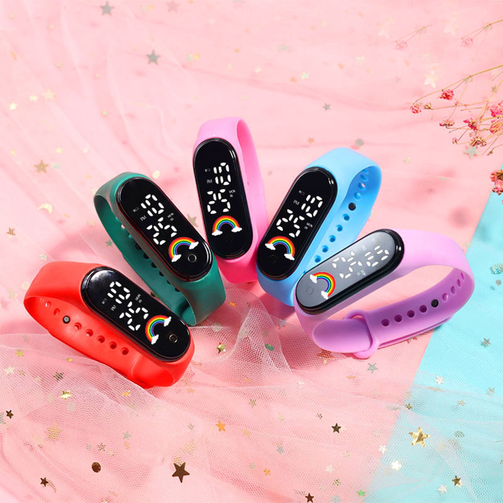Jam tangan pintar anak multiwa - Smartwatch Digital Watches For Kid Girl ulasan dan harga
