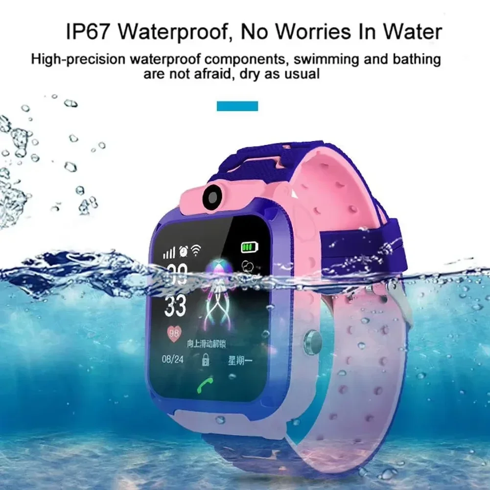 Lenovo 2026 Jam Tangan Pintar  - Smartwatch Watches For Kids With Gps ulasan dan harga