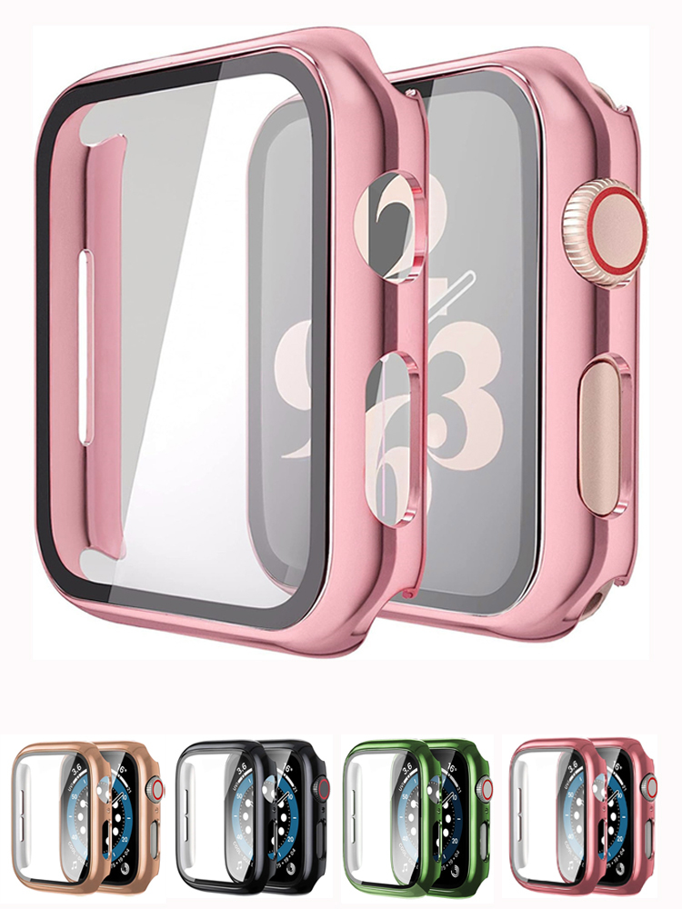 Kaca + casing untuk Apple Watc - Smartwatch Watches Price ulasan dan harga
