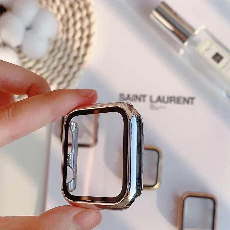 Kaca + casing untuk Apple Watc - Smartwatch Watches Price ulasan dan harga