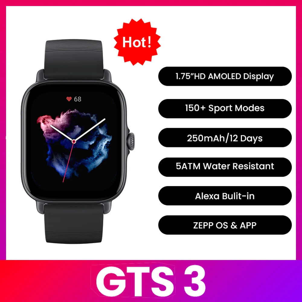 Jam Tangan Pintar Amazfit GTS  - Timex Watches Smartwatch ulasan dan harga