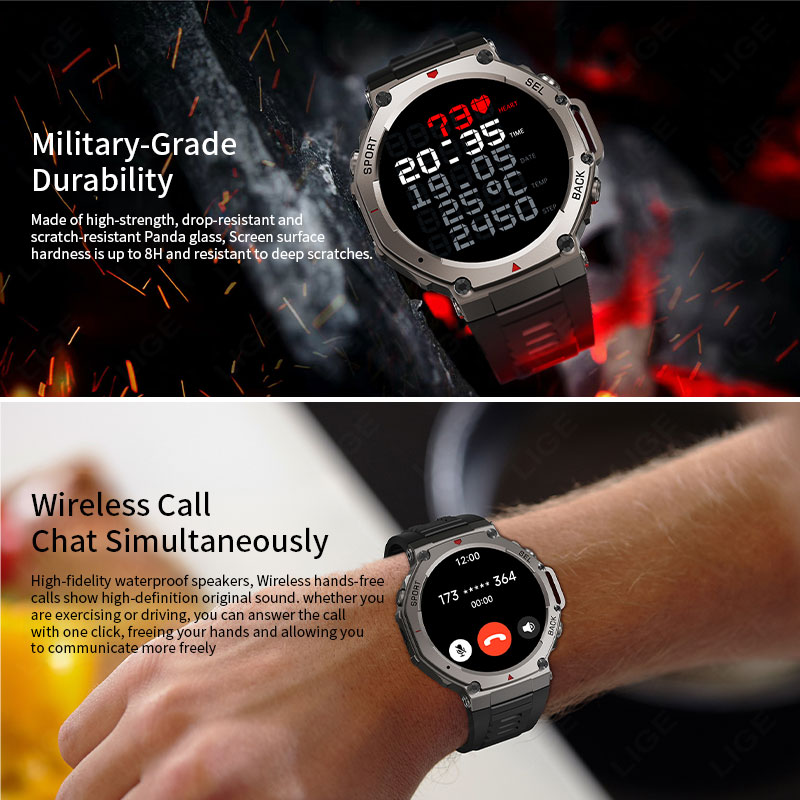 Jam Tangan Pintar GPS Kelas Mi - Altimeter Compass Watch ulasan dan harga