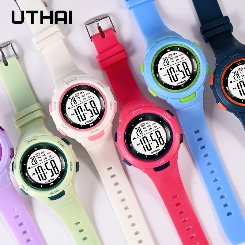 Utthai jam tangan anak jam tan - Smartwatch Watches For Kids ulasan dan harga